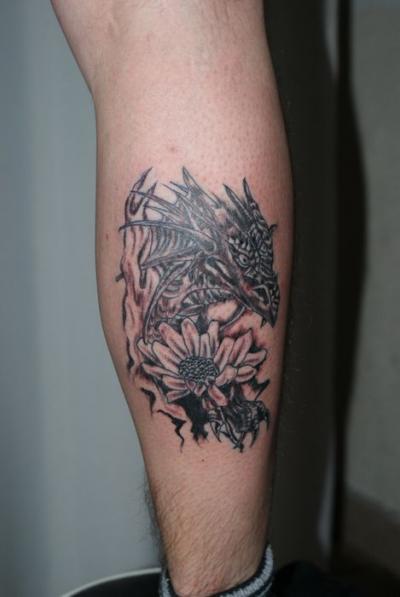Nos ralisations - dragon divers - Dragon ombrage Boutique Tattoo Evolution