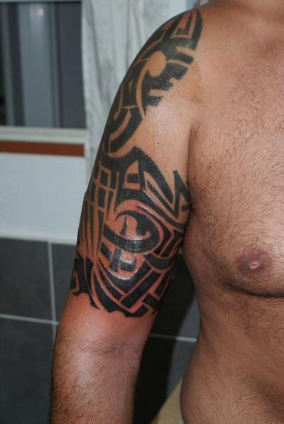 Nos ralisations - tattoo tribal - tribal bras