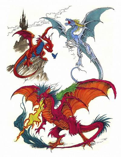Modles - Les dragons - dragon 15