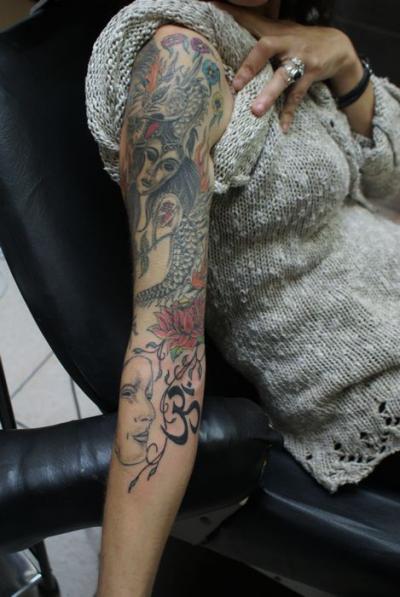 Nos ralisations - tattoo japonnais - motifs divers japonnais Boutique Tattoo Evolution Perpignan