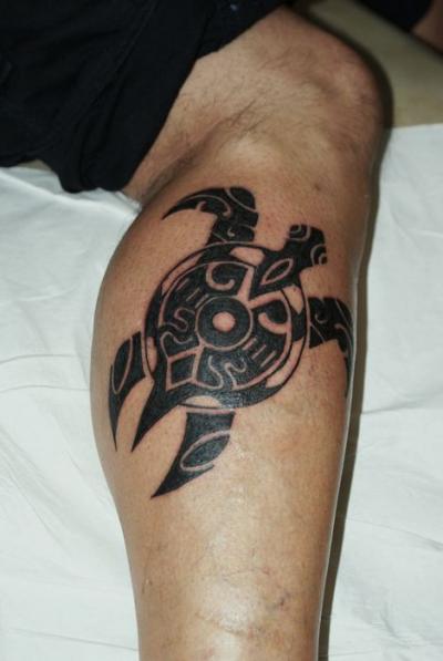 Nos ralisations - maori - tortue maori Boutique Tattoo Evolution Perpignan.