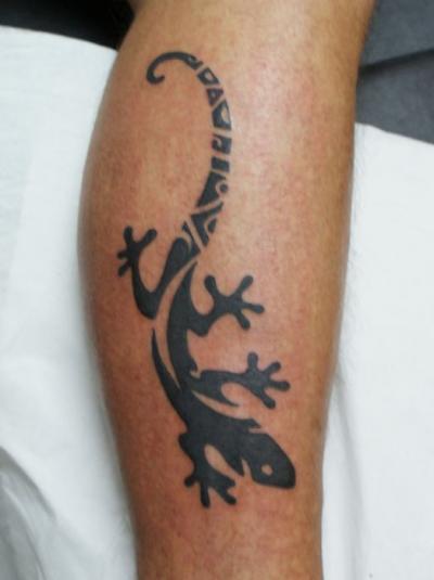 Nos ralisations - serpent lzard - Lzard Maori boutique Tattoo Evolution perpignan