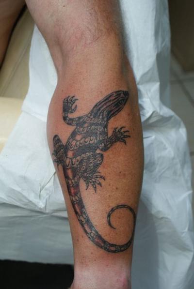 Nos ralisations - serpent lzard - tattoo lzard